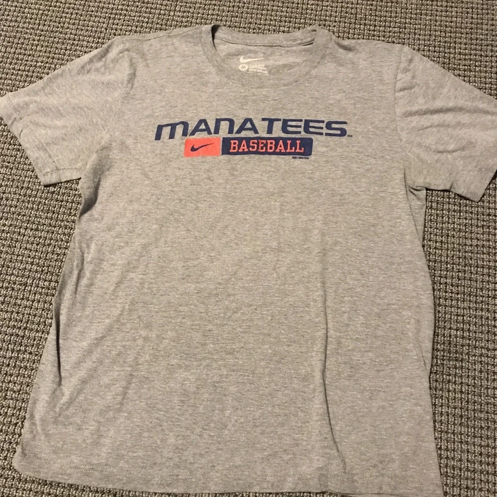 Nike‎ MiLB Manatees Baseball Tee Medium 2013